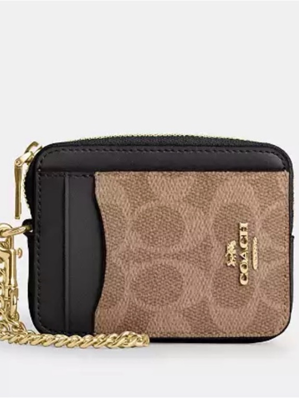 Coach Brown Signature Wallet - NWT